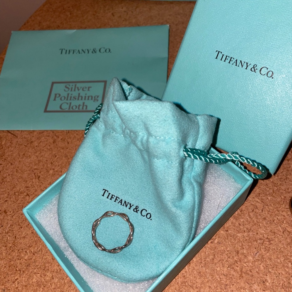 Authentic Tiffany & Co. Infinity Ring